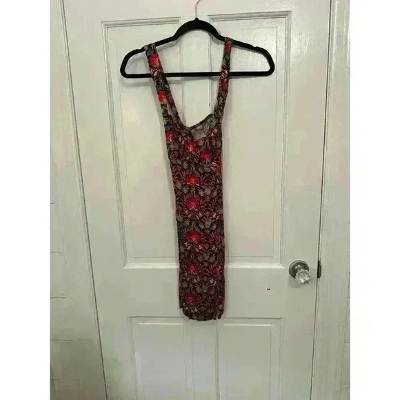 Free People Fall Floral Dress size XS NWT - Picture 1 of 5